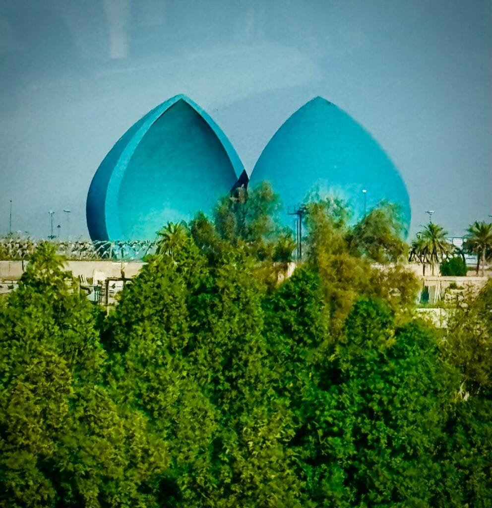 Monumento a los Mártires, Bagdad, Irak. Foto de Mariam Khalifa Bris.