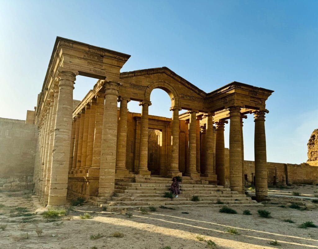 Ciudad de Hatra, Irak. Foto de Mariam Khalifa Bris