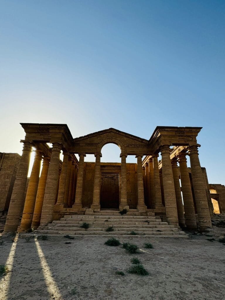 Ciudad de Hatra, Irak. Foto de Mariam Khalifa Bris