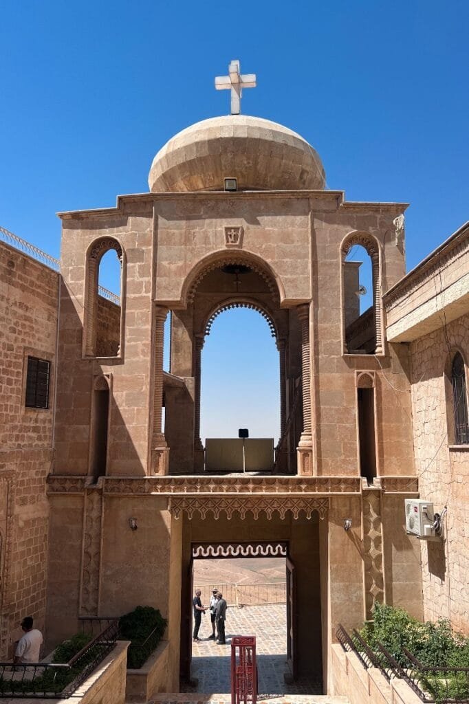 Monasterio de Mar Mattai en Ninive, Irak. Foto de Mariam Khalifa Bris