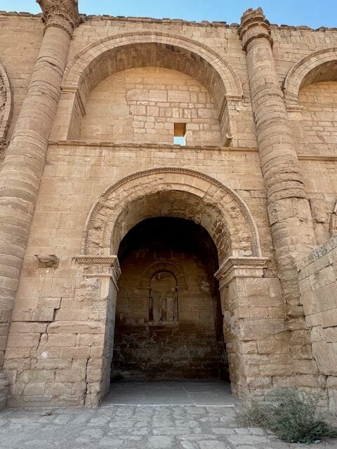 Ruinas de Hatra. Foto de Mariam Khalifa Bris