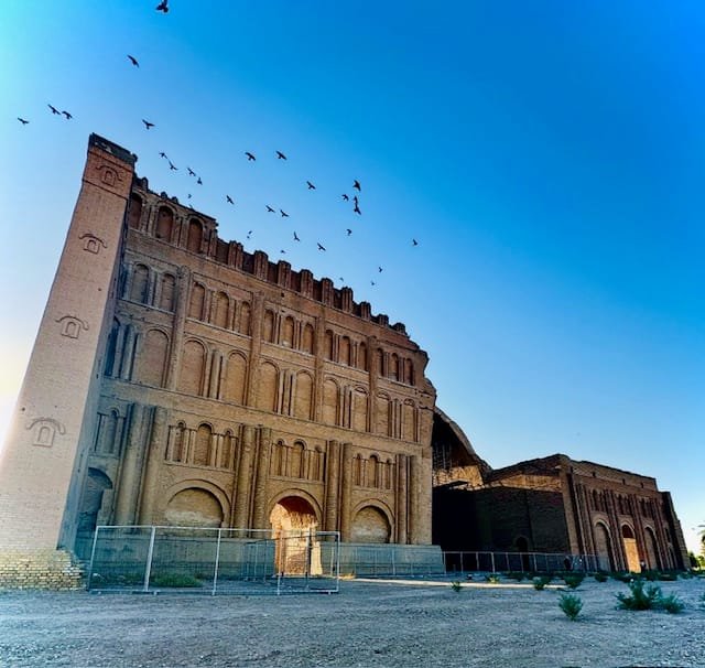 Arco de Ctesifonte/ Taq Kisra, Irak. Foto Mariam Khalifa Bris