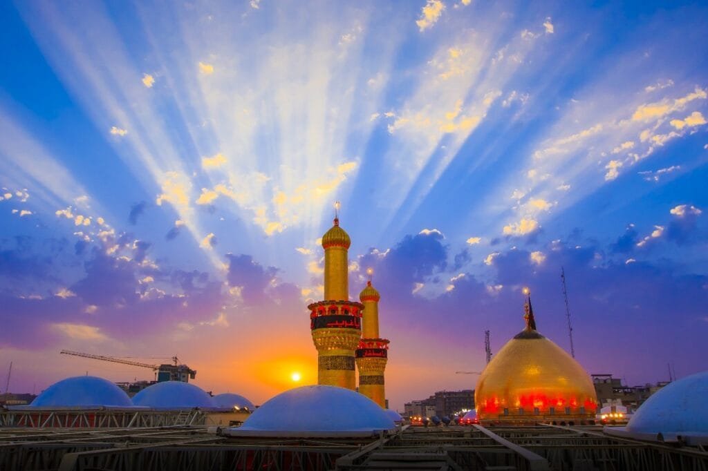 Santuario del Imam Hussein en Kerbala, Irak. Foto de Mariam Khalifa Bris