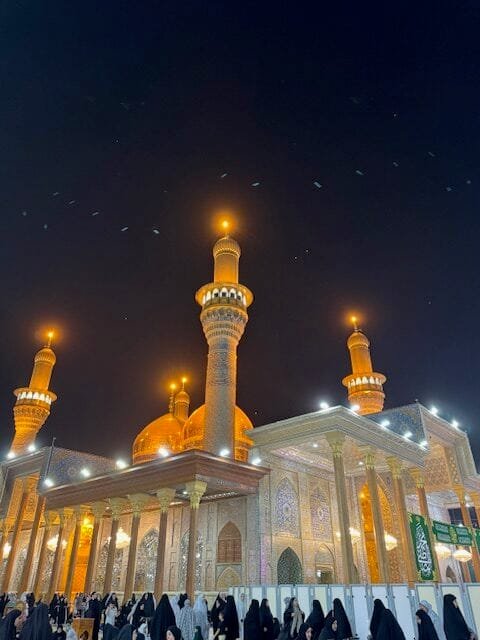 Mezquita en Bagdad, Irak. Foto de Mariam Khalifa Bris.