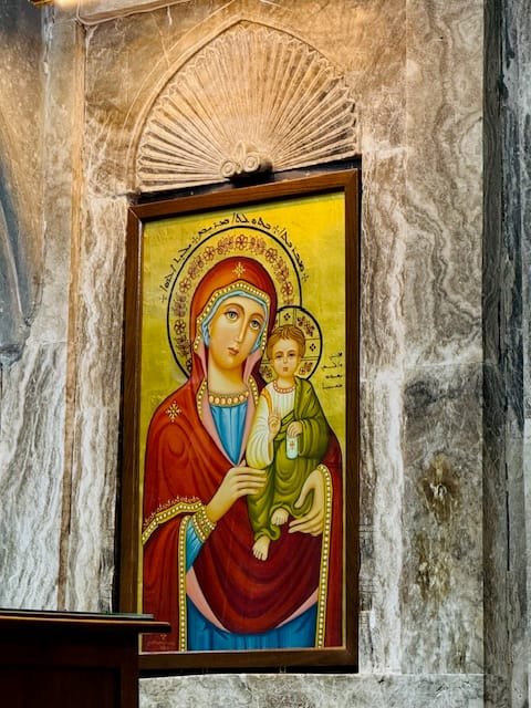 Monasterio de Mar Mattai en Ninive, Irak. Foto de Mariam Khalifa Bris
