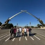 Grupo de viajeros en la capital Bagdad, que viajaron con viajesairak.es.